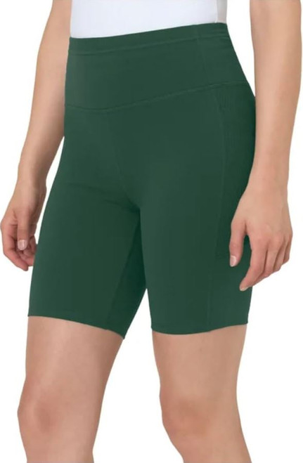 Mondetta World Outfitter Women's Active Bike Short, Green, Large