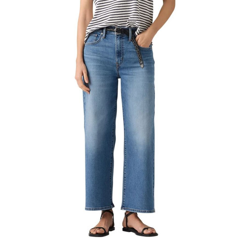 Levi's Women's High Rise Wide Leg Jean, Medium Wash, 31 X 27