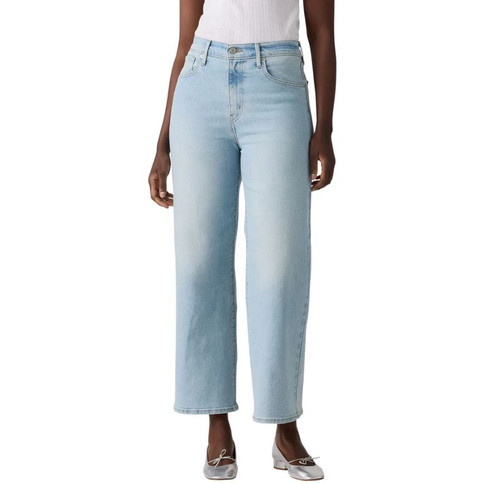 Levi's Women's High Rise Wide Leg Jean, Light Wash, 31 X 27