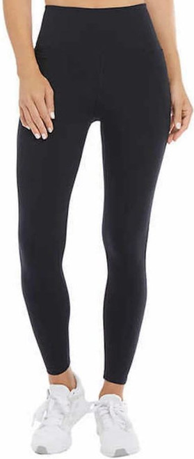 Danskin Women's Super Soft 7/8 Legging, Black Slat, X-Large