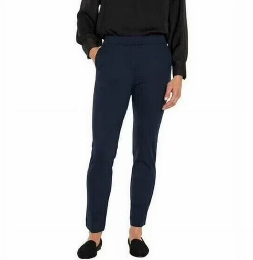 Banana Republic Women's Ponte Skinny Pant, Blue, 4