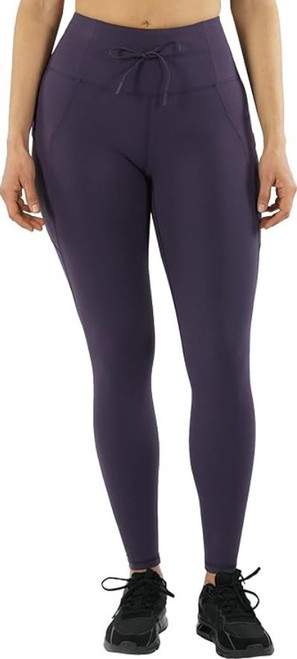 Spyder Active Sport Women's High Waisted Stretch Cargo Tight Legging Pant, Purple, X-Small