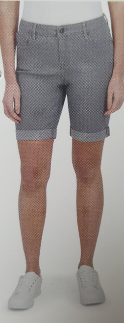 Nautica Jeans Women's Bermuda Short, Charcoal, 14