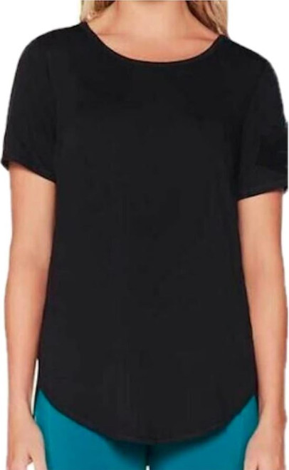 Skechers Gowalk Women's Short Sleeve Tunic Tee, Black, Large