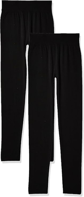 32 Degrees Women's 2 Pack Performance Ultra Light Thermal Legging, Black, XX-Large