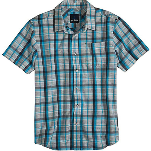 prAna Men's Tamarack Top, Classic Blue, Small