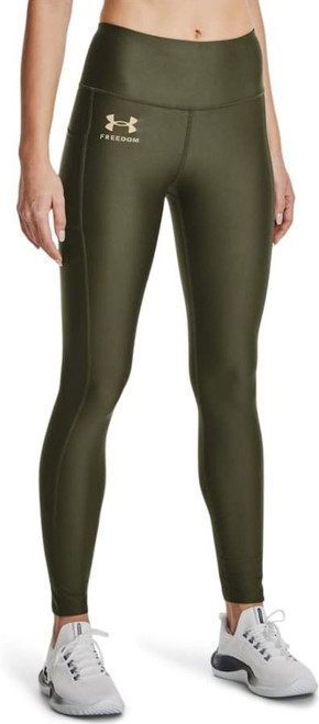 Under Armour Women's Freedom Motion Legging, Olive Green, Large