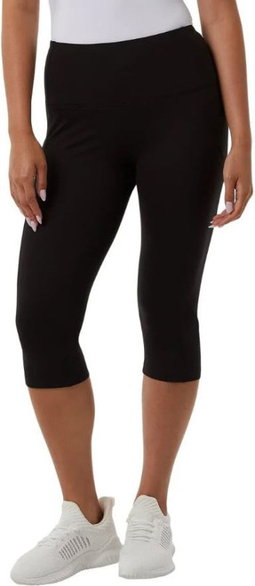 32 Degrees Women Cropped Tight Legging, Black, X-Small