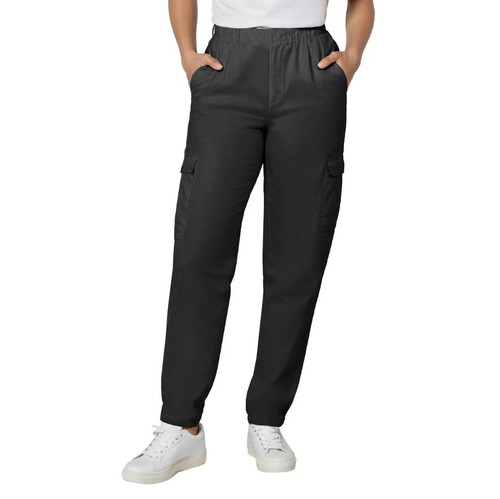 Gap Women's High Rise Twill Cargo Pant, Black, Medium