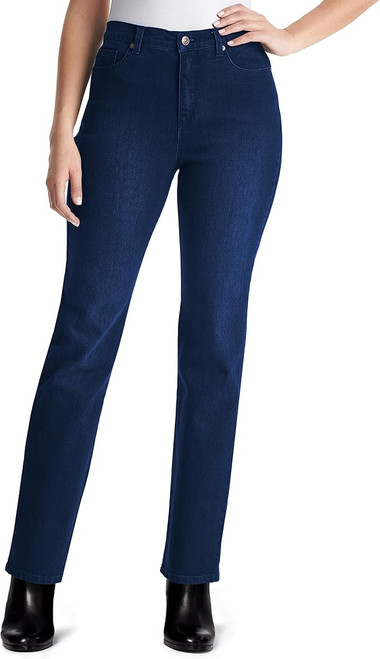 Gloria Vanderbilt womens Amanda Classic Tapered Jean, Portland Wash, 18 Average