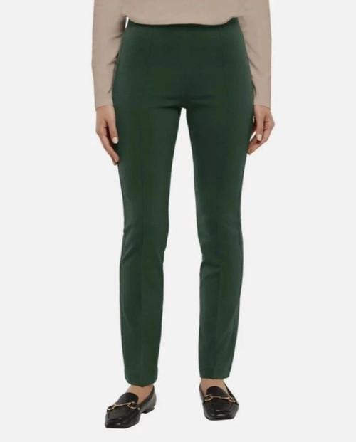 Banana Republic Women's Skinny Everywhere Ponte Pant, Green, 2X-Large