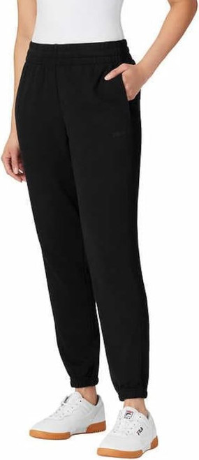 Fila Women's French Terry Jogger Pants, Black, Medium