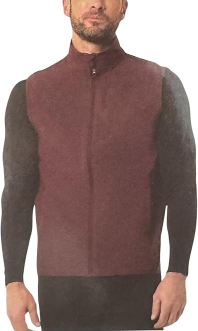 32 Degrees Heat Men's Midweight Tech Vest Shell, Red, XXL