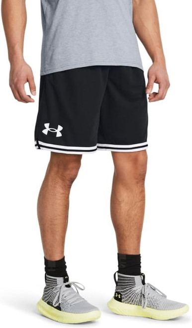 Under Armour Men’s 10-Inch Perimeter Basketball Shorts, Black, 2X-Large Tall