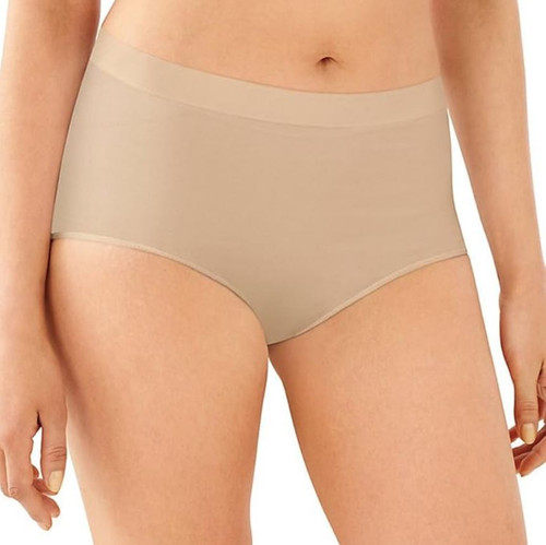 Bali Women's Seamless Underwear, Smoothing Brief Panties, Nude, Medium