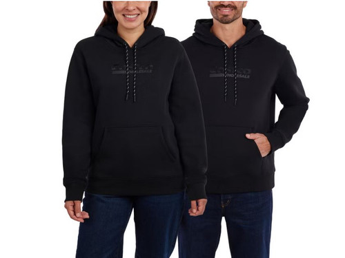 KIRKLAND Signature Costco Wholesale Unisex Logo Hoodie, Black, Medium/Large