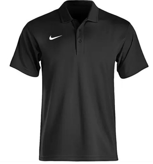 Nike Men's College Dri-FIT Franchise Polo, Black, Large