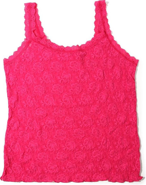 Hanky Panky Women's Plus Size Signature Lace Unlined Cami, Morning Glory, 1X