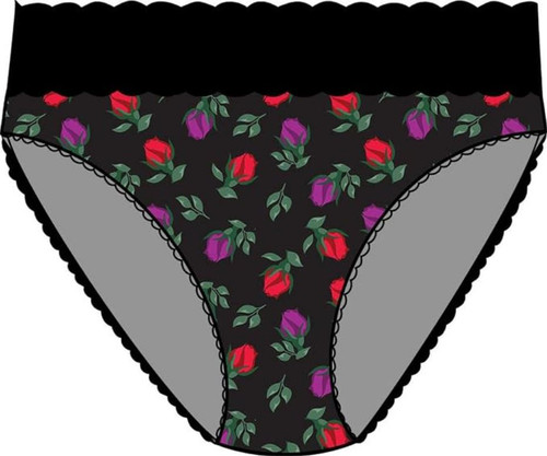 Hanky Panky Women's DreamEase Printed French Brief, English Rose, Small