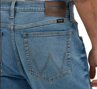 Wrangler  Men's Regular Fit Stretch Denim, Blue, 32X29