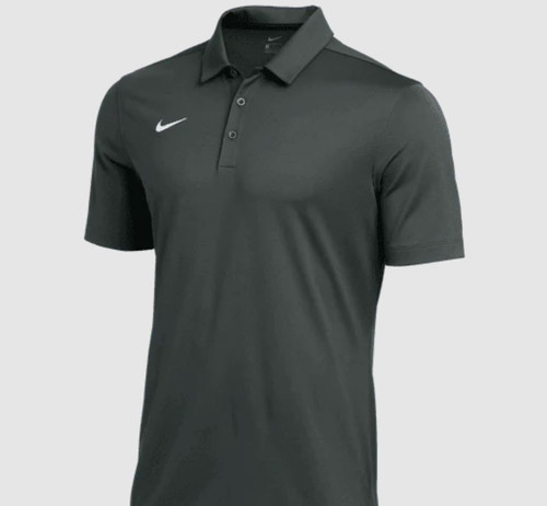 Nike Men's College Dri-FIT Franchise Polo, Anthracite, X-Large