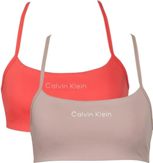 Calvin Klein Performance Women's Sports Bra, 2-Pack