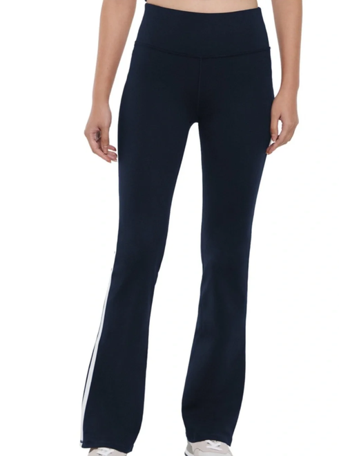 Gap Fit Women's Flared Side Stripe Leggings, Navy, X-Small