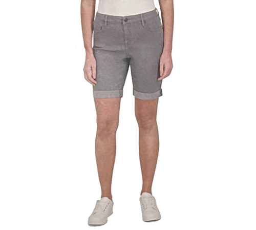 Nautica Jeans Women's Bermuda Short, Charcoal, 10
