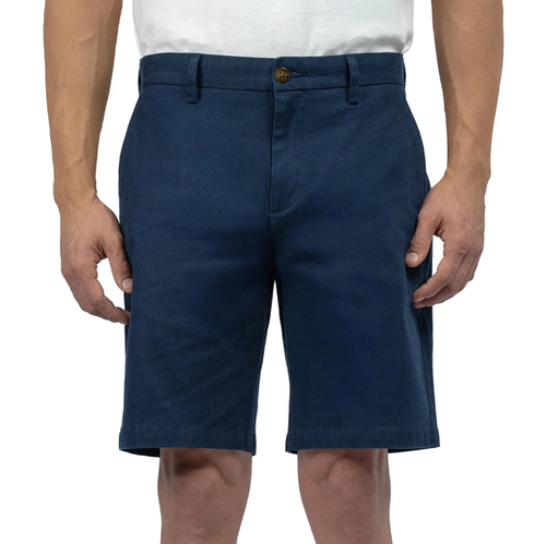Scott Barber Men's Flat Front Stretch Short, Navy, 38