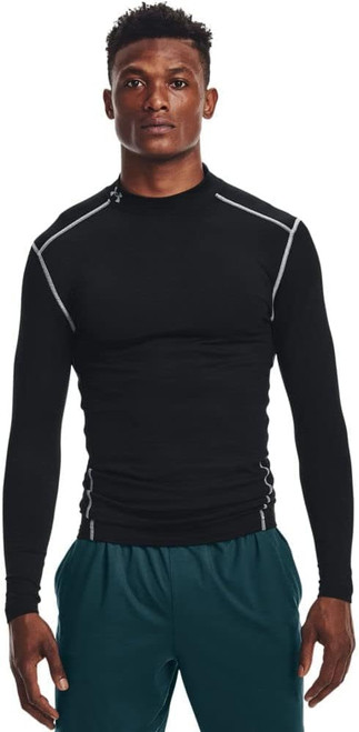 Under Armour Men's UA ColdGear® Armour Compression Mock SM Black