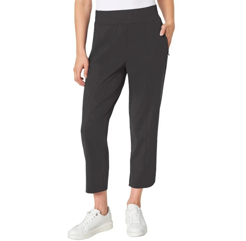Mondetta Women's The Weekend Cropped Pant, Black, Large