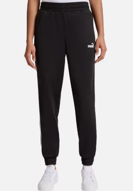 Puma Women's Tricot Track Jogger Pants, Black, Medium