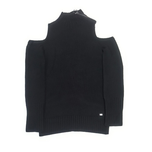 DKNY Turtle Neck Shoulder Zipper Pullover