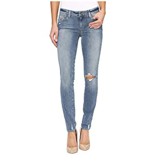 PAIGE Women's Verdugo Ankle Skinny Jeans, Pryor Distressed, 27