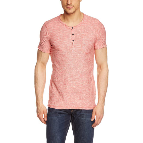 Jack Jones Men's T-Shirt Jjornoel Tee, Pink Heather, Medium