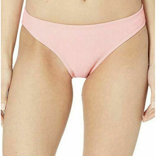 Nike Women's Ribbed Bikini Bottom, Pink Gaze, Small