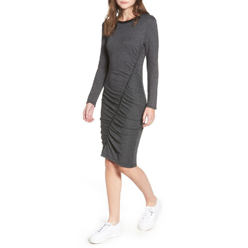 Splendid Women's Sweater Dress, Black, Large