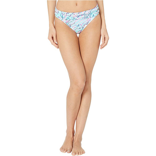 Lilly Pulitzer Michelina Bikini Bottom, Bayside Blue Under The Moon, 8