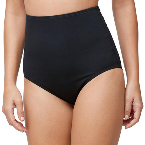 Tommy Bahama Island Solid Contour Bikini Bottom, Black, X-Small