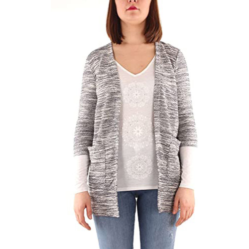 Desigual Women's Jumper Jers Swords Sweater, Grey, Medium