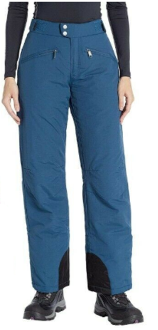 White Sierra Toboggan Insulated Ski Snow 29" Pant, Blue Sapphire, M