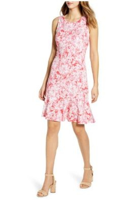 Tommy Bahama Women's Paradise Petals Sheath Dress, Teaberry, Small