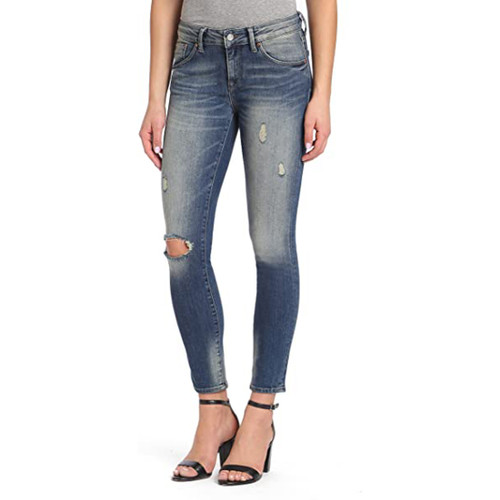 Mavi Adriana Mid-Rise Super Skinny Jean, Shaded Glam Vintage, 25W