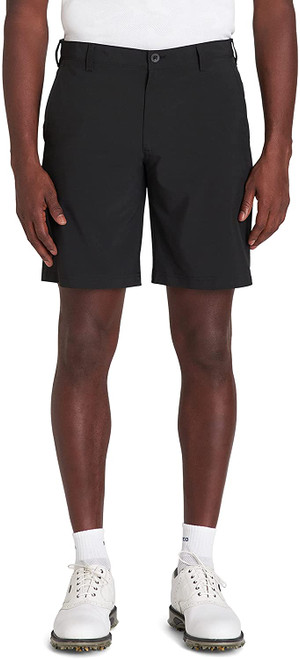 IZOD Men's Big & Tall Golf 9.5" Swingflex Stretch Straight Fit Short, Black BT