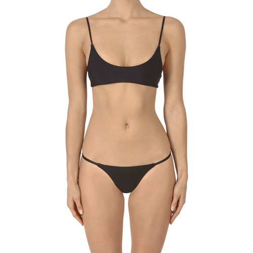 MIKOH Swimwear Women's Sao Paulo Bottom, Black, Large