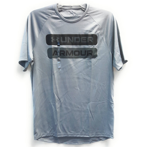 Under Amour Graphic Short Sleeve Shirt, Grey, Small