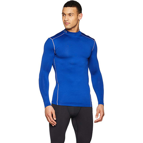 Under Armour Men's ColdGear Compression Mock Long Sleeve T-Shirt