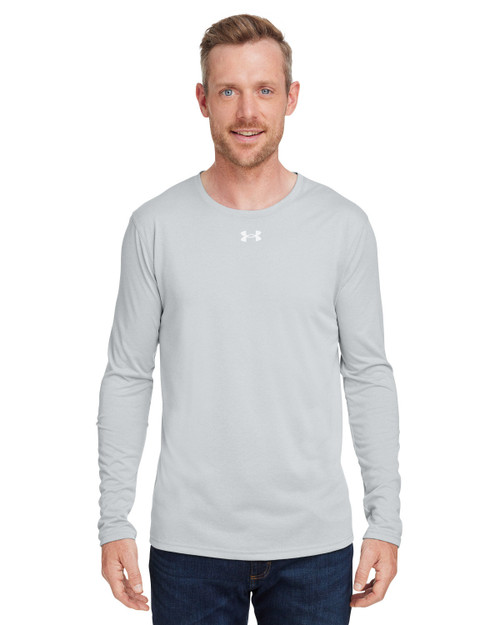 Under Armour Team Tech Mens Long Sleeve, Grey, 3X-Large