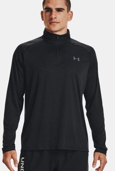 Under Armour Men's Velocity 2.0 1/4 Zip Loose Long Sleeve T-Shirt