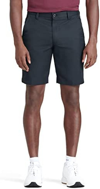 IZOD Men's 9.5" Micro Twill Flat Front Golf Short